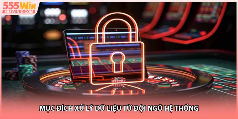 Mục đích xử lý dữ liệu từ đội ngũ hệ thống