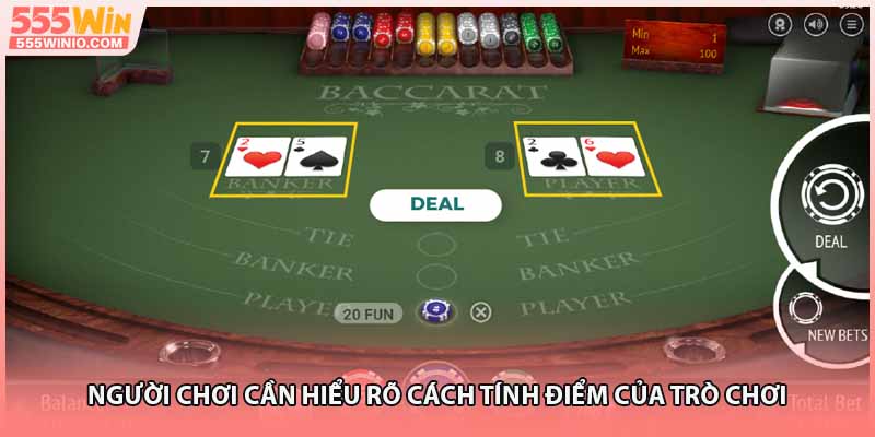 Người chơi cần hiểu rõ cách tính điểm của trò chơi 