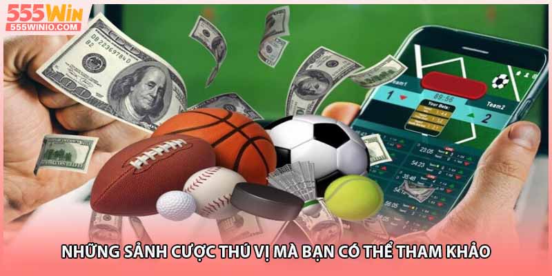 Những sảnh cược thú vị mà bạn có thể tham khảo